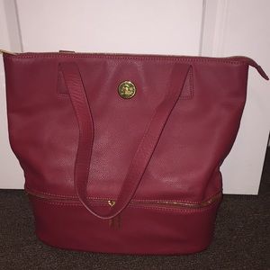 Joy Mangano Zip Bottom Storage Purse